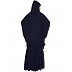 Designer Front Open Abaya - Navy Blue 